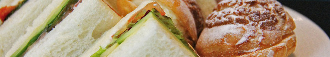 Eating Barbeque Korean Sandwich at Menlo BBQ restaurant in Menlo Park, CA.